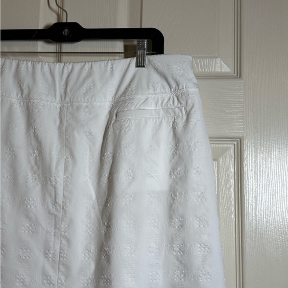 Lady Hagen White Pleated A-line Mini Skirt Size XXL - Picture 4 of 7